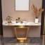 Console de hall d'entrée italienne de luxe-1771785754