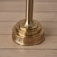 Upton Rechargeable Table Lamp Base finished in Br Aged Brass