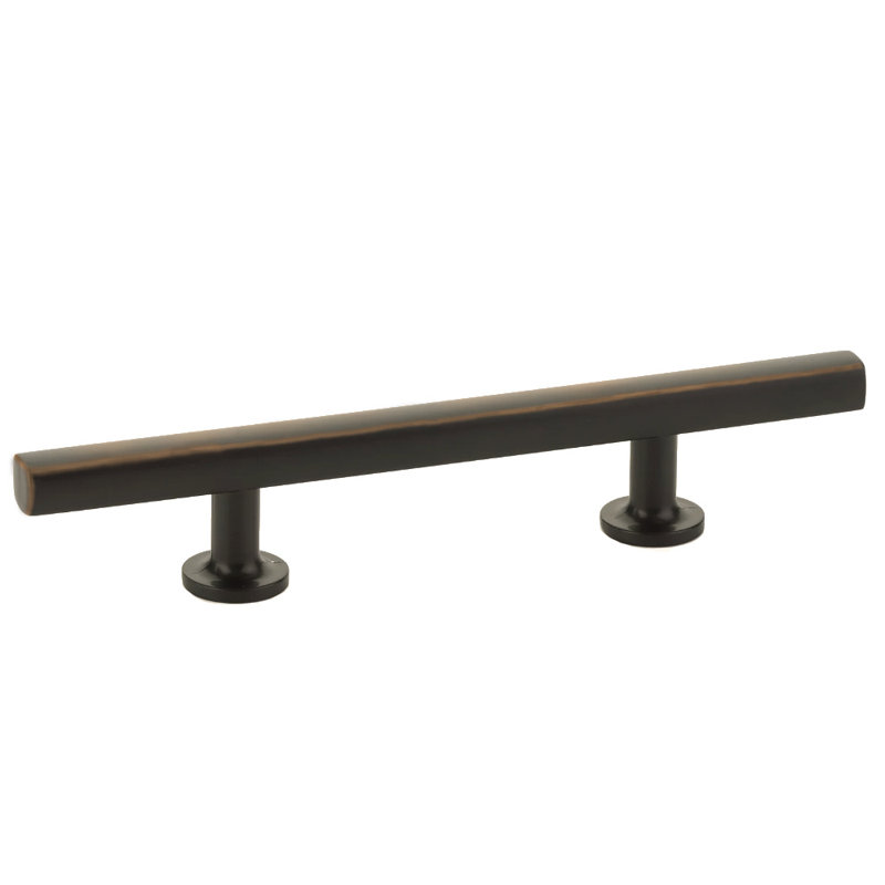Poignée longue 3 1/2 po Emtek Freestone, Bronze huilé, 6"