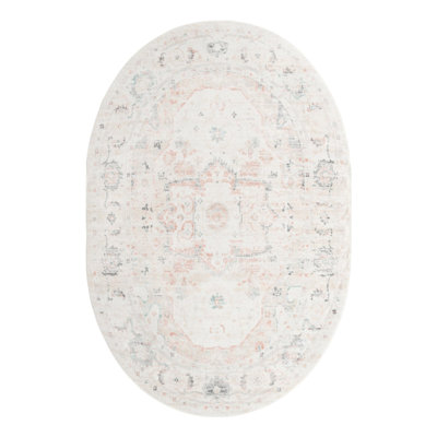 Hagood Oriental Area Rug in Ivory