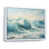 Cadre flottant blanc