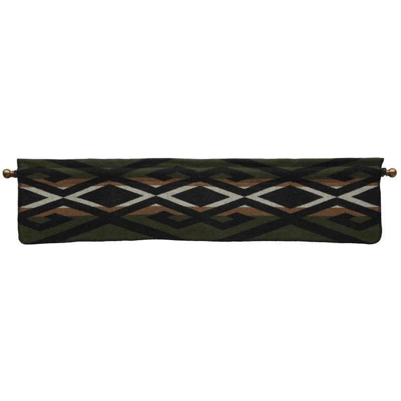 Wooded River Paloma Earth Valance - 60x14