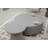 Elementi Home Kylix 20" Round Concrete Side Table for Indoor and Outdoor Use-88957639