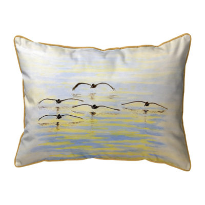 Housse de coussin rectangulaire en polyester