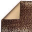 Tapis brun à imprimé animalier Estela-721187006