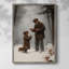Art des Fêtes de Noël - série 2 - CCXI, reproduction encadrée - bois massif-589688126