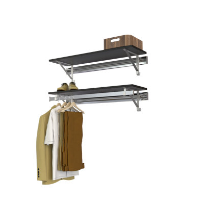 Single Shelf-Hang Closet System with Second Shelf (shelf only)