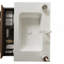30" Bathroom Sink Without Cabinet, With White Ceramic Basin