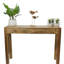 Console en bois massif fabriquée à la main avec tiroir 