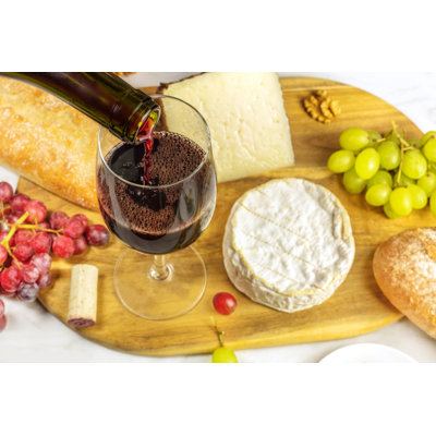 Récapitulatif de fromage et mousse à vin 19 po