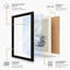 Quiet Morning Coffee Minimalist - Framed Print-1477896711-1477896710
