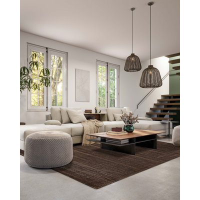 Tapis brun intemporel 8 pi 0 po x 10 pi 0 po