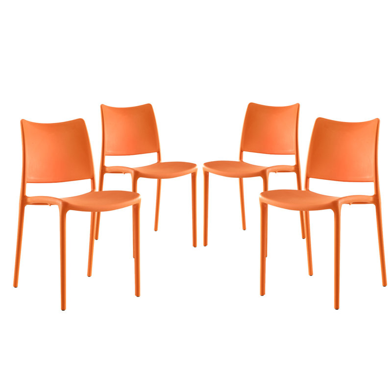 Hipster Side Chair, Orange