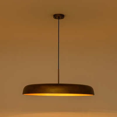 Lebone Oversided 3 - Light 29.3'' Dome Pendant Kitchen Island Pendant Light