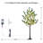 60'' Faux Eucalyptus Tree
