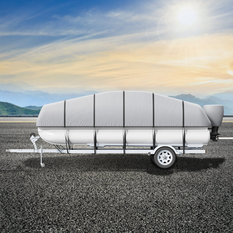 Buckle Watercraft Cover By VEVOR, 101.6 cm H x 424 cm W x 717 cm D