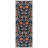 Gertmenian Crystal Print Verner Black Multi-Colored Transitional Bright Bold Floral Flat Pile Indoor Area Rug-102344677