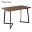 Adalin Metal Base Dining Table