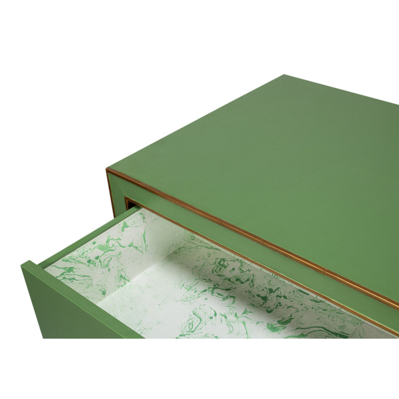 Shagreen 76'' W Sideboard, Green