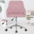 Marcus Velvet Desk Chair Vanity Chair for Makeup with Wheels Rolling Swivel Chair for Bedroom-1211567120
