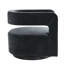 Bilyou Upholstered Swivel Barrel Chair-2013743466