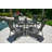 Hisham 4 - Person Patio Dining Set Umbrella Hole Included Round Table