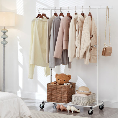 Clothes Rail Adjustable Height & Width