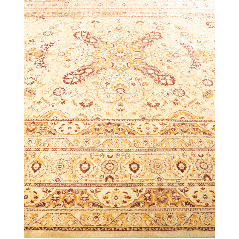 Classic One-of-a-Kind 9' 1" X 11' 10" Hand Knotted Area Rug