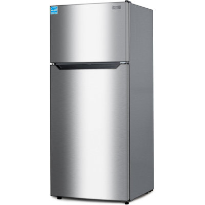 BLACK+DECKER 14.6 Cu. Ft. Top Mount Refrigerator with Freezer, 2 Door Refrigerator with Top Freezer and Adjustable Temperature Control, ENERGY STAR, B