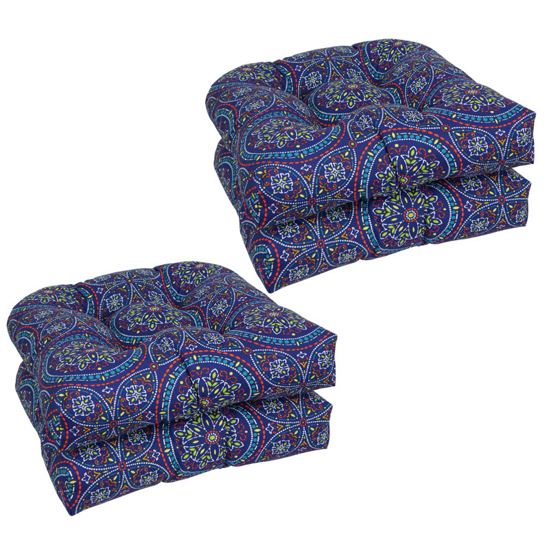 Outdoor 5'' Seat Cushion, Blue