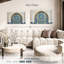 Ensemble de 3 carreaux marocains sur toile-2024490945