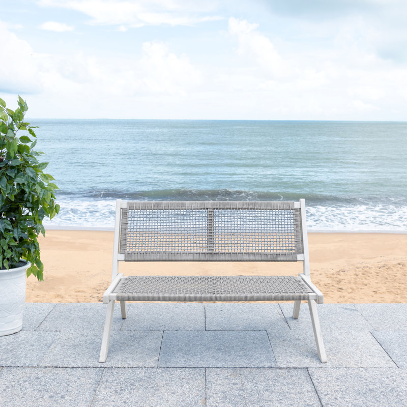 Banc d'extérieur Kismet, Gris, Gris