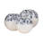 Modern Round Decorative Metal Iron Vase with Artistic Multi-Toned Detailing and Unique Sculptural Contemporary Design for Statement Accent Display in Living Room Entryway or Office Shelf Decor-1260150715