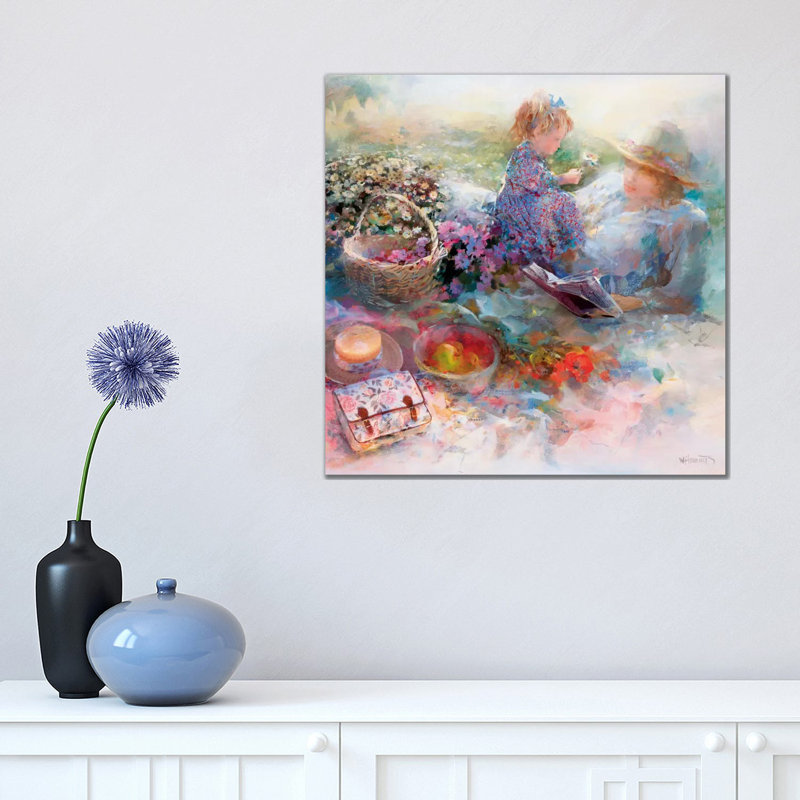 Golden Moment by Willem Haenraets - Wrapped Canvas Print, 45.72 cm H x 45.72 cm W x 1.91 cm D