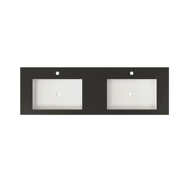 Stone Resin Solid Surface Bathroom Vanity Basin Sink
