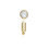 Dorothy Metal Pendulum Wall Clock