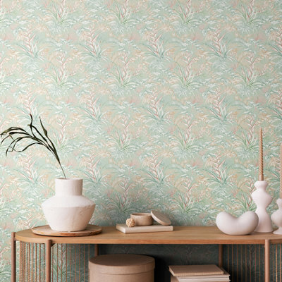 Tropical Canopy - Teal & Navy