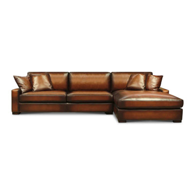 Urban Cowboy Leather Sofa & Chaise