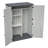 Rust Proof Resin Garden Equipment Storage With Partitions - Weatherproof, Spacious, UV Resistant Material-124923906