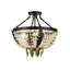 3 - Light Semi Flush Mount