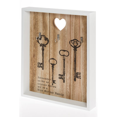 Wall Organizer with Key Hooks