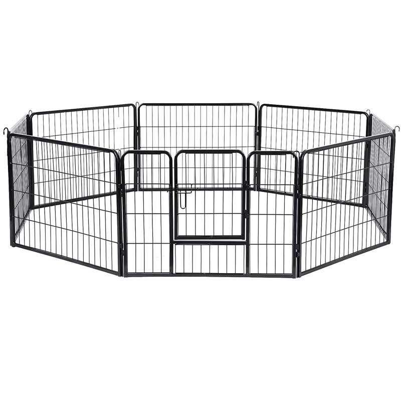 Joesph 60cm H Metal Exercise Pen With Door