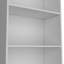 Bibliothèque blanche 71 "à cinq niveaux