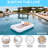 Swimline Luxe Edition Inflatable Suntan Tub Floating Pool Lounger-119024868-119024870