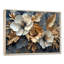 Clarise Goldem Hibiscus liquide Art Harmony II - Hibiscus Wall Art Decor-556784152-556784154-797835744