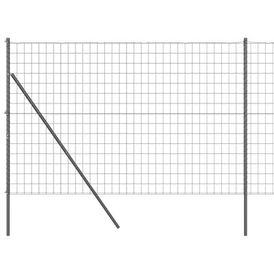 Euro Fence With 7 Posts Galvanised Steel