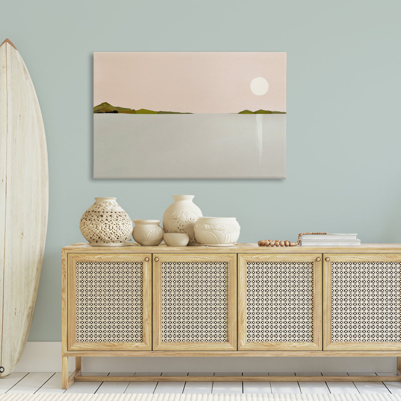 «Morning Has Spoken», art mural sur toile par Leah Straatsma, H 30 po x l 45 po