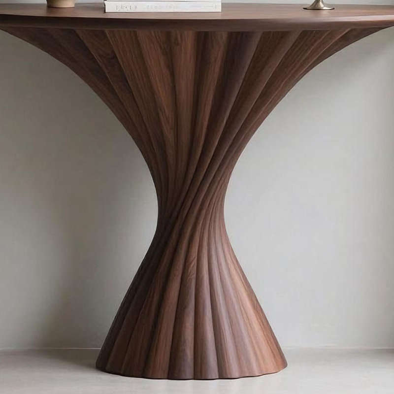 Console de style italien moderne et luxueuse, H 35,4 po x l 63 po x P 15,7 po