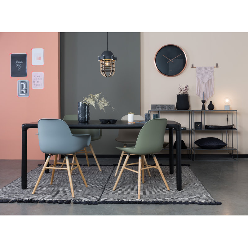 Fajen Stoneware Table Vase, Black