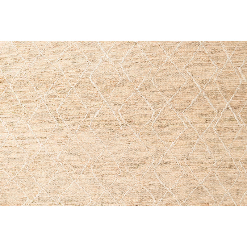 Elroy - Whitewash, Rectangle 6' x 9'